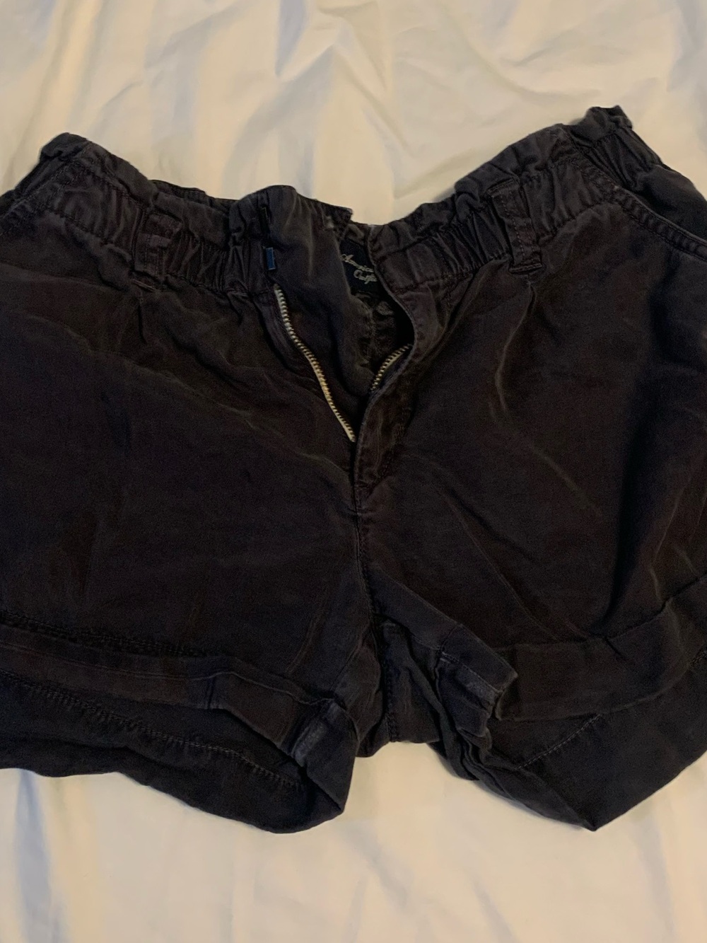 Black Casual Shorts